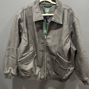 Wild Fable Charcoal Bomber Jacket